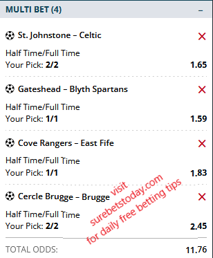 26TH DEC FREE HT FT